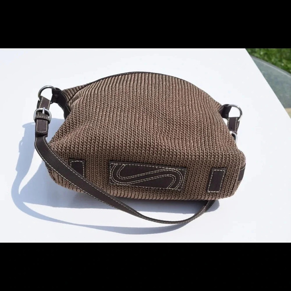 The Sak woven crochet hobo bag